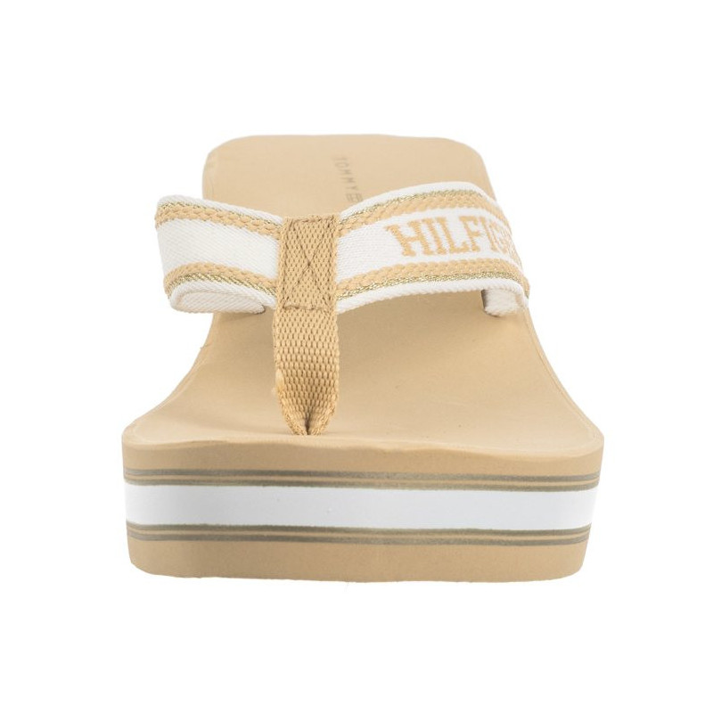 Tommy Hilfiger Hilfiger Wedge Beach Sandal Hervest Wheat FW0FW07903 ACR (TH1059-b) shoes