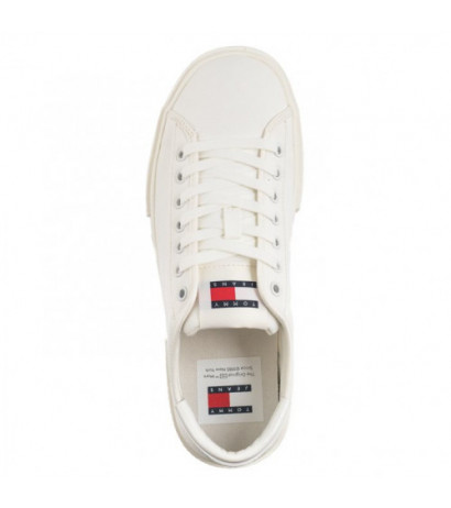 Tommy Hilfiger Tjw Foxing Flatform Sneaker Ecru EN0EN02480 YBL (TH1051-a) sports Shoes