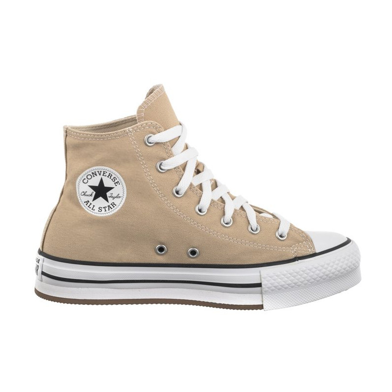 Converse CTAS Eva Lift Hi Nutty Granola/White/Black A06344C (CO660-a) shoes