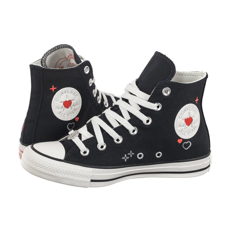 Converse CTAS Hi Black/Vintage White A09116C (CO658-a) shoes