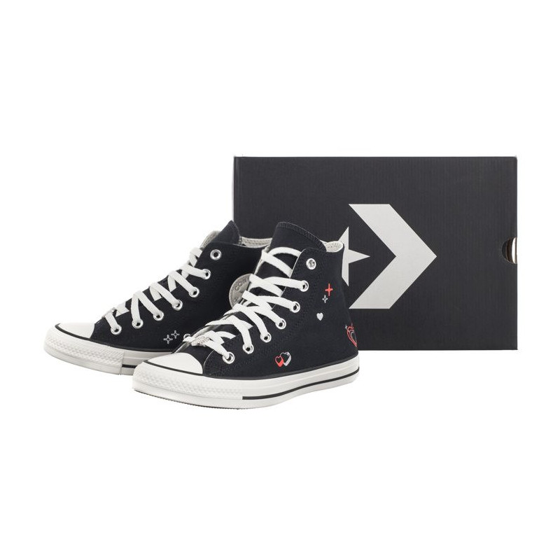 Converse CTAS Hi Black/Vintage White A09116C (CO658-a) shoes