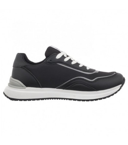 Calvin Klein Low Cut Lace-Up Sneaker V3X9-80892-1695 999 Black (CK491-a) sports Shoes