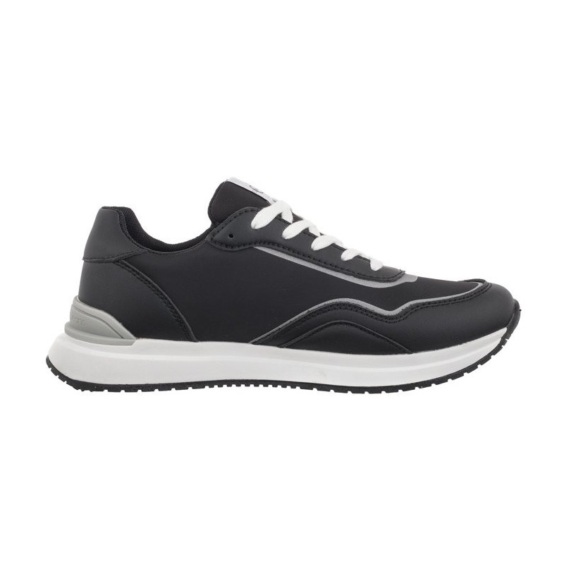 Calvin Klein Low Cut Lace-Up Sneaker V3X9-80892-1695 999 Black (CK491-a) sports Shoes