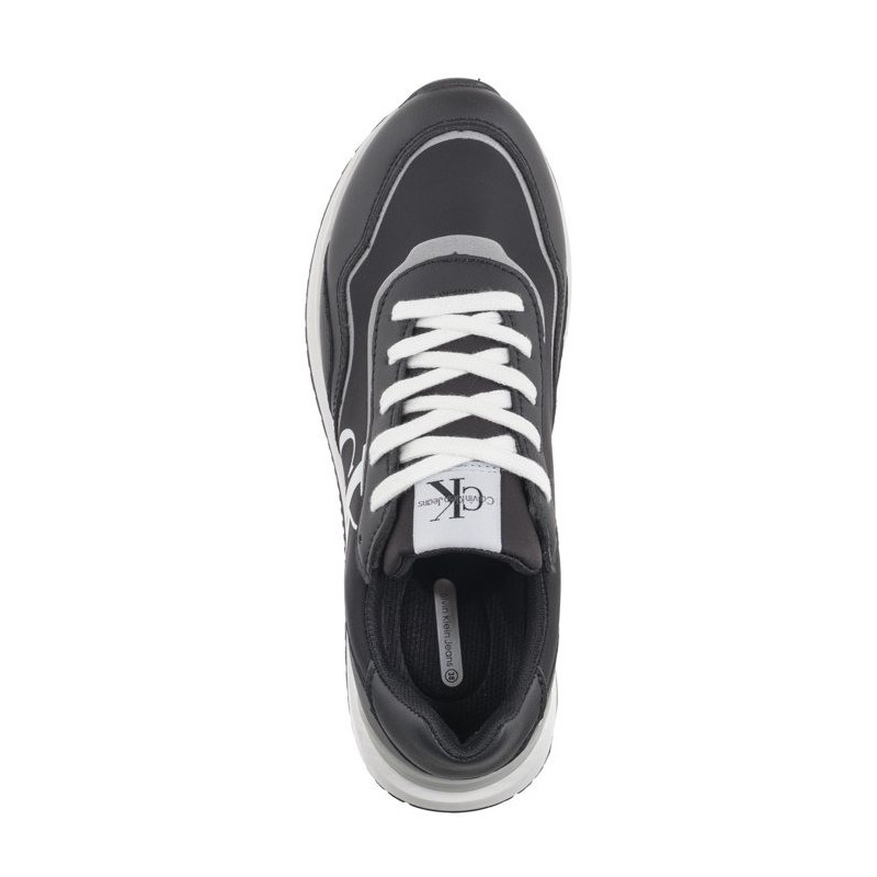 Calvin Klein Low Cut Lace-Up Sneaker V3X9-80892-1695 999 Black (CK491-a) sports Shoes