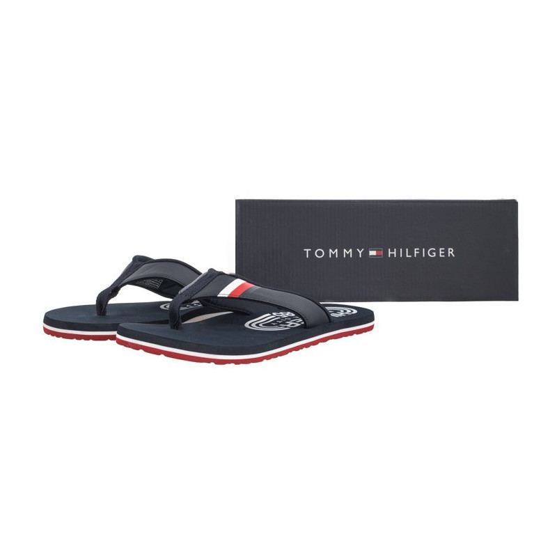 Tommy Hilfiger Hilfiger Rwb Padded Beach Sandal Desert Sky FM0FM05137 DW5 (TH1082-a) shoes