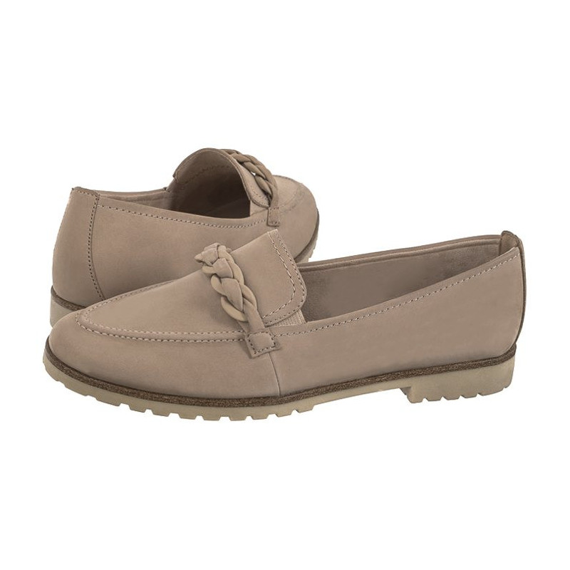 Tamaris Beżowe 1-24200-42 341 Taupe (TM432-b) shoes