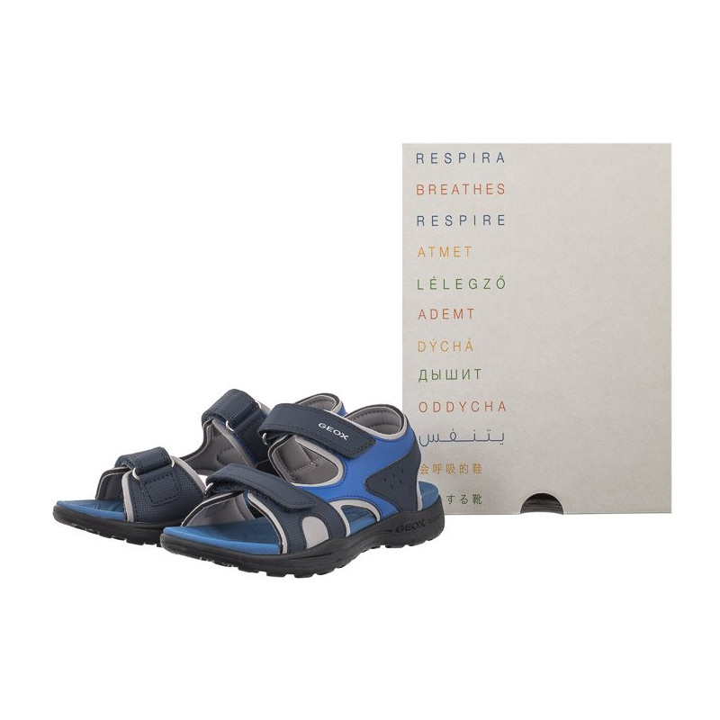 Geox J Vaniett B. C Navy/Royal J455XC 015CE C4226 (GE166-a) sandals