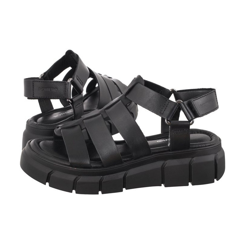 Bottero Czarne 357802 Preto (BO86-a) sandals