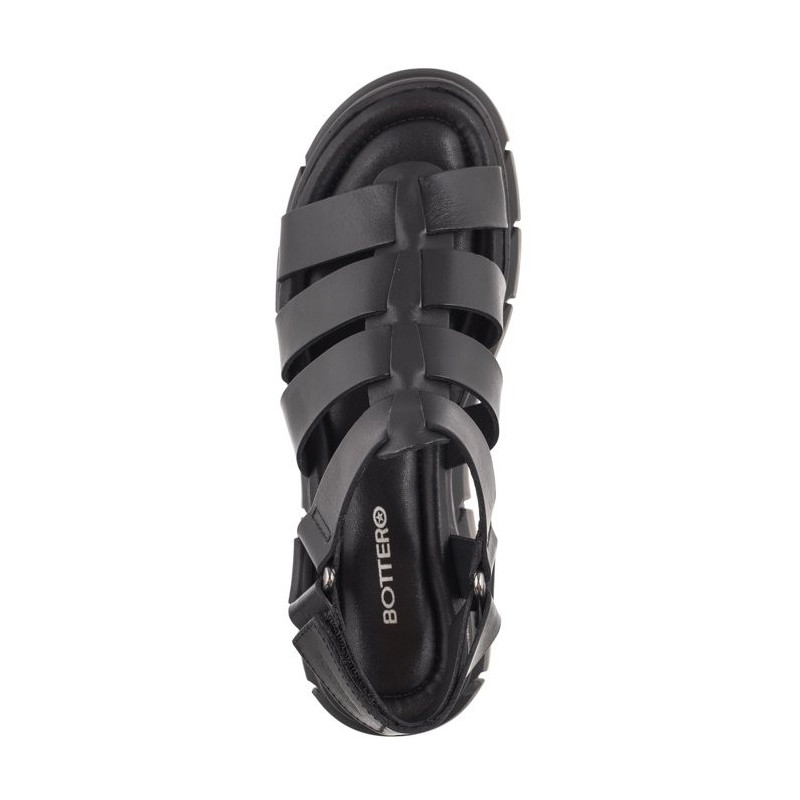 Bottero Czarne 357802 Preto (BO86-a) sandals