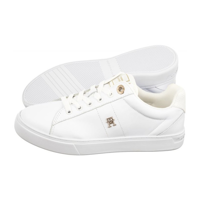 Tommy Hilfiger Essential Elevated Court Sneaker White FW0FW07685 YBS (TH1026-b) sports Shoes