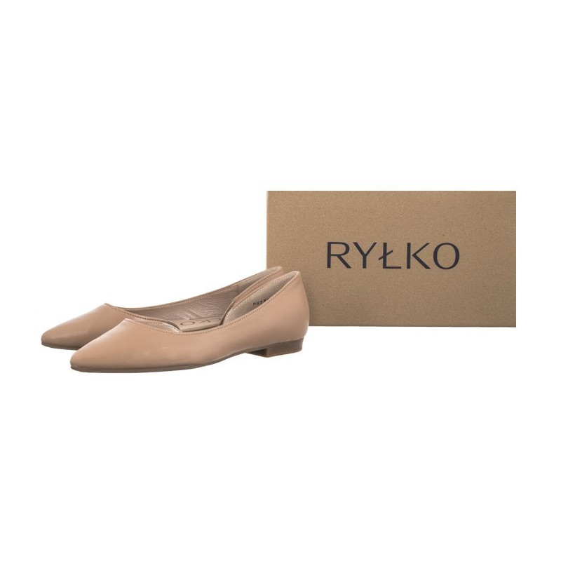 Ryłko Beżowe 1SM08___ _9TF (RY609-c) ballerinas