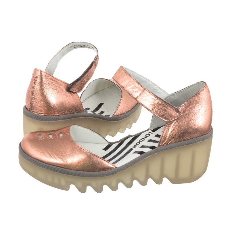 FLY London Biso Idra Blush Gold P501305019 (FL404-a) shoes