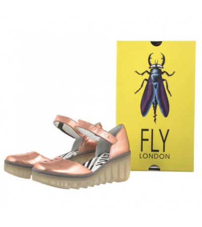 FLY London Biso Idra Blush Gold P501305019 (FL404-a) shoes