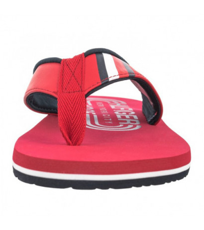 Tommy Hilfiger Hilfiger Rwb Padded Beach Sandal Primary Red FM0FM05137 XLG (TH1082-b) shoes