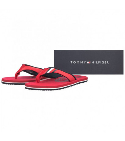 Tommy Hilfiger Hilfiger Rwb Padded Beach Sandal Primary Red FM0FM05137 XLG (TH1082-b) shoes