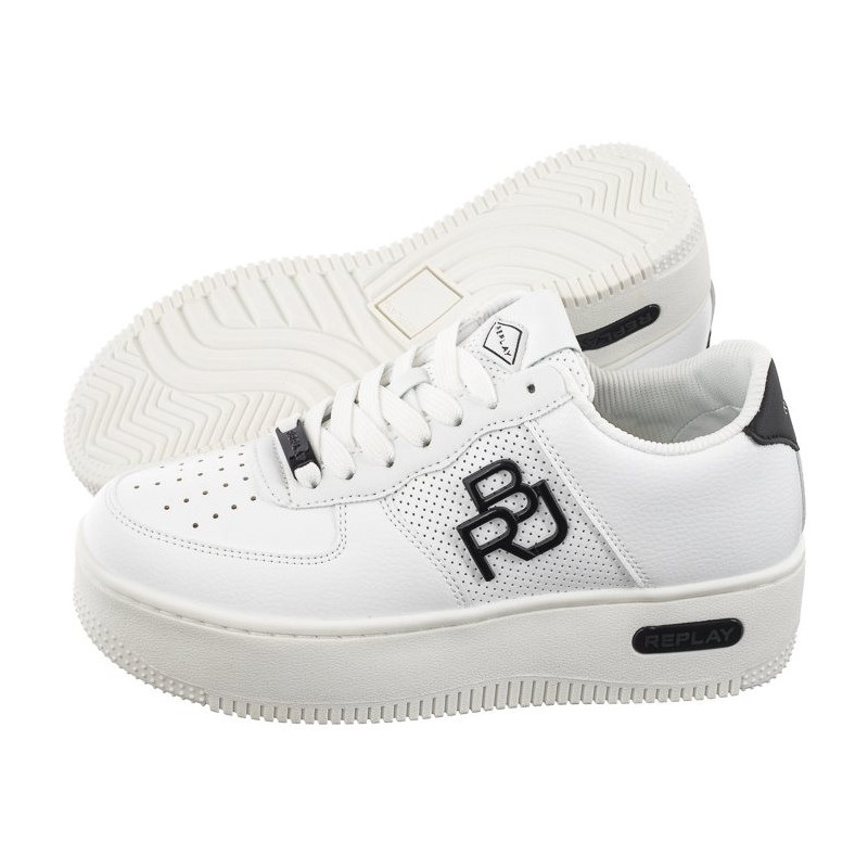 Replay Epic High RBJ GWZ5O.000.C0002S RZ5O0002S 0062 White Black (RP12-a) sports Shoes