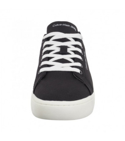 Calvin Klein Classic Cupsole Low Lth In Dc Black/Bright White YM0YM00976 0GM (CK495-a) sports shoes