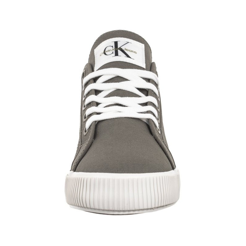 Calvin Klein Ess Vulcanized Low Laceup CS ML Dusty Olive/Bright White YM0YM00306 0IH (CK497-b) Sneakers