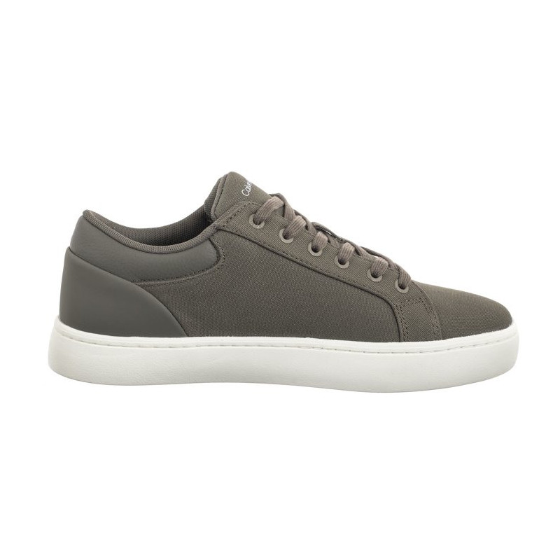 Calvin Klein Classic Cupsole Low Lth In Dc Dusty Olive/Bright White YM0YM00976 0IH (CK495-b) sports shoes