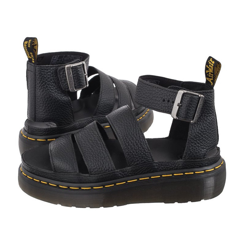 Dr. Martens Clarissa II Quad Milled Nappa Black 24476001 (DR79-a) shoes