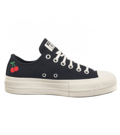 Converse CTAS Lift Ox Blach/Egret/Red A08862C (CO663-a) shoes