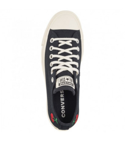 Converse CTAS Lift Ox Blach/Egret/Red A08862C (CO663-a) shoes