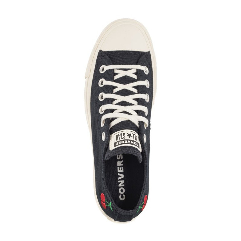 Converse CTAS Lift Ox Blach/Egret/Red A08862C (CO663-a) shoes