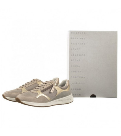 Geox D Bulmya B Lt Taupe D36NQB 01122 C6738 (GE170-a) sports Shoes