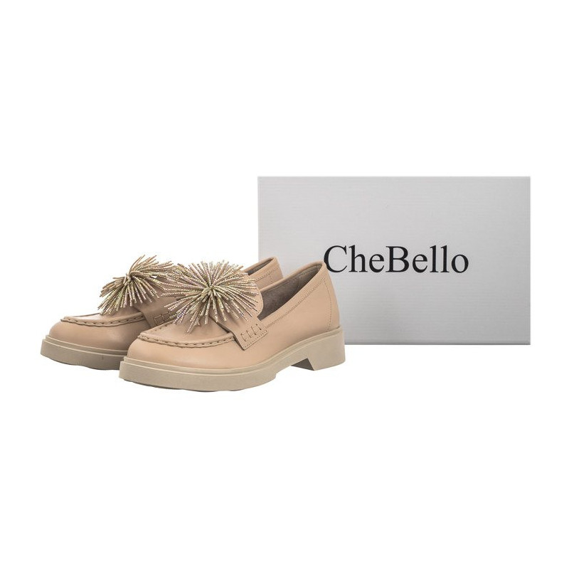 CheBello Beżowe 4383-394-000-PSK-S322 (CH137-a) shoes