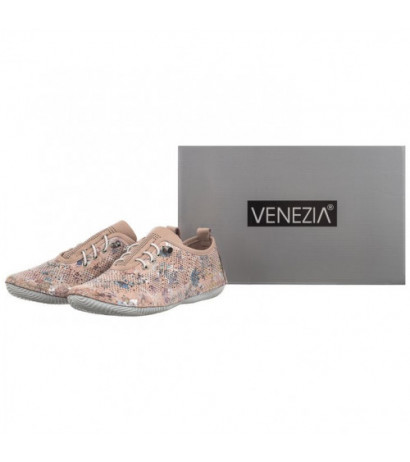 Venezia Różowe w Kwiaty 032654-6 Pudr (VE762-a) shoes