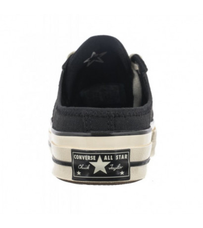 Converse Chuck 70 Mule Slip Black/Black/Egret 172591C (CO669-a) shoes