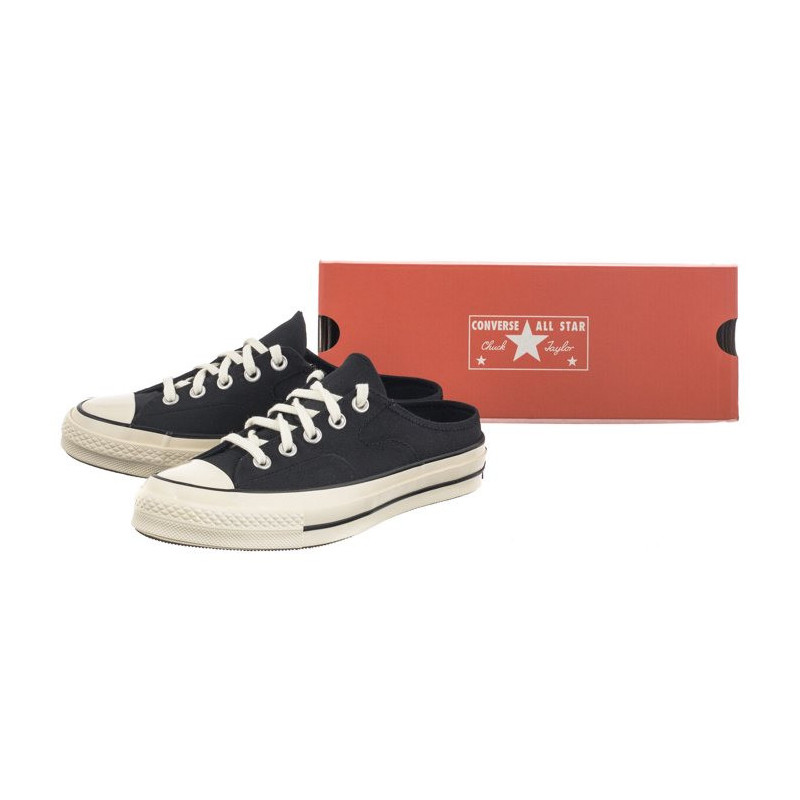 Converse Chuck 70 Mule Slip Black/Black/Egret 172591C (CO669-a) shoes