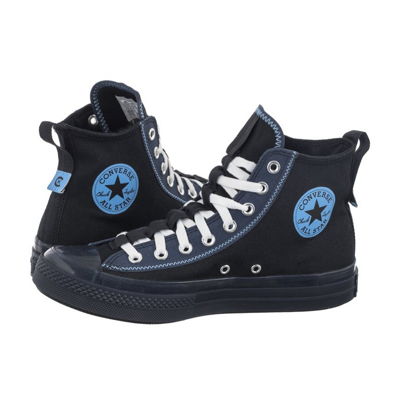 Converse CTAS Cx Explore Hi Black/Navy/Lt. Blue A04524C (CO607-c) shoes