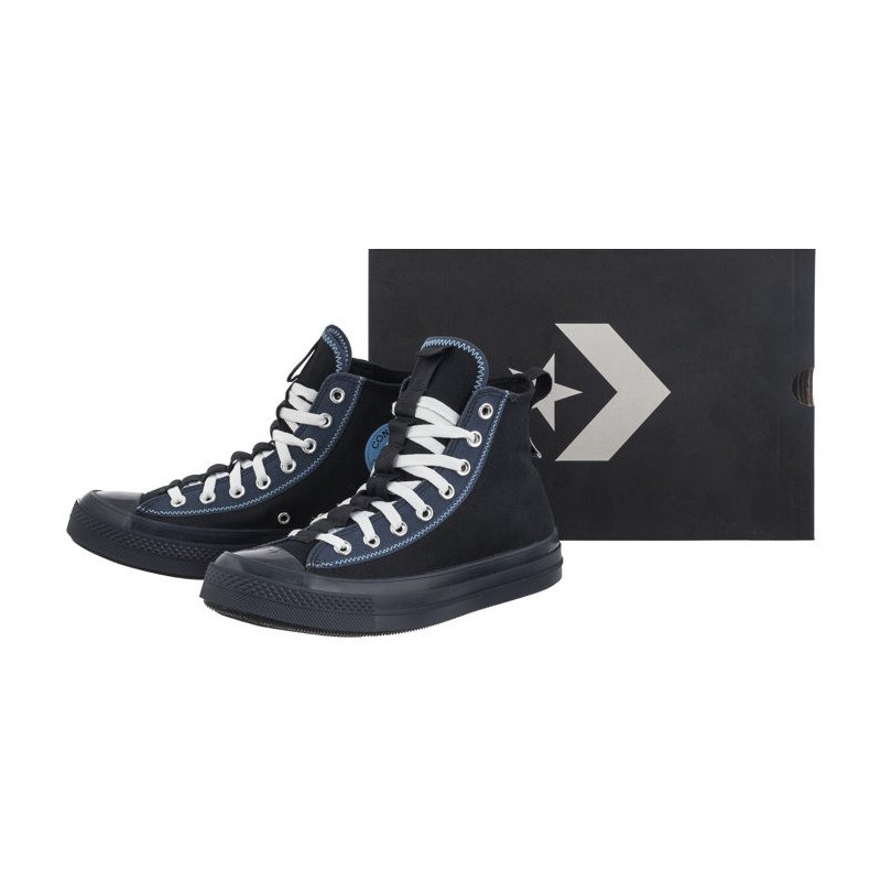 Converse CTAS Cx Explore Hi Black/Navy/Lt. Blue A04524C (CO607-c) shoes