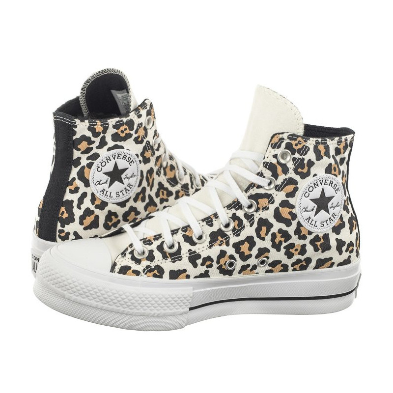 Converse CTAS Lift Hi White/Black/Epic Dune A05359C (CO673-a) shoes