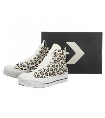 Converse CTAS Lift Hi White/Black/Epic Dune A05359C (CO673-a) shoes