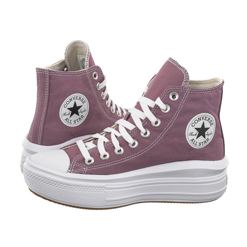 Converse CTAS Move Hi Dreamy Dahlia/White/Black A05477C (CO651-c) shoes