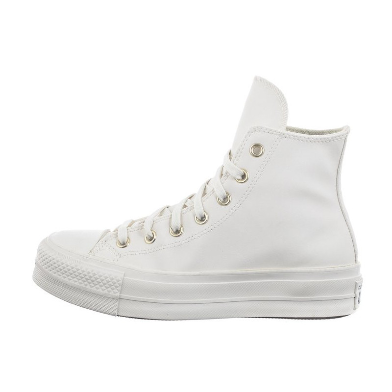 Converse CTAS Lift Hi Vintage White/Egret/Gold A03719C (CO664-a) shoes