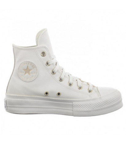 Converse CTAS Lift Hi Vintage White/Egret/Gold A03719C (CO664-a) shoes