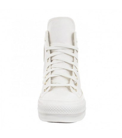 Converse CTAS Lift Hi Vintage White/Egret/Gold A03719C (CO664-a) shoes