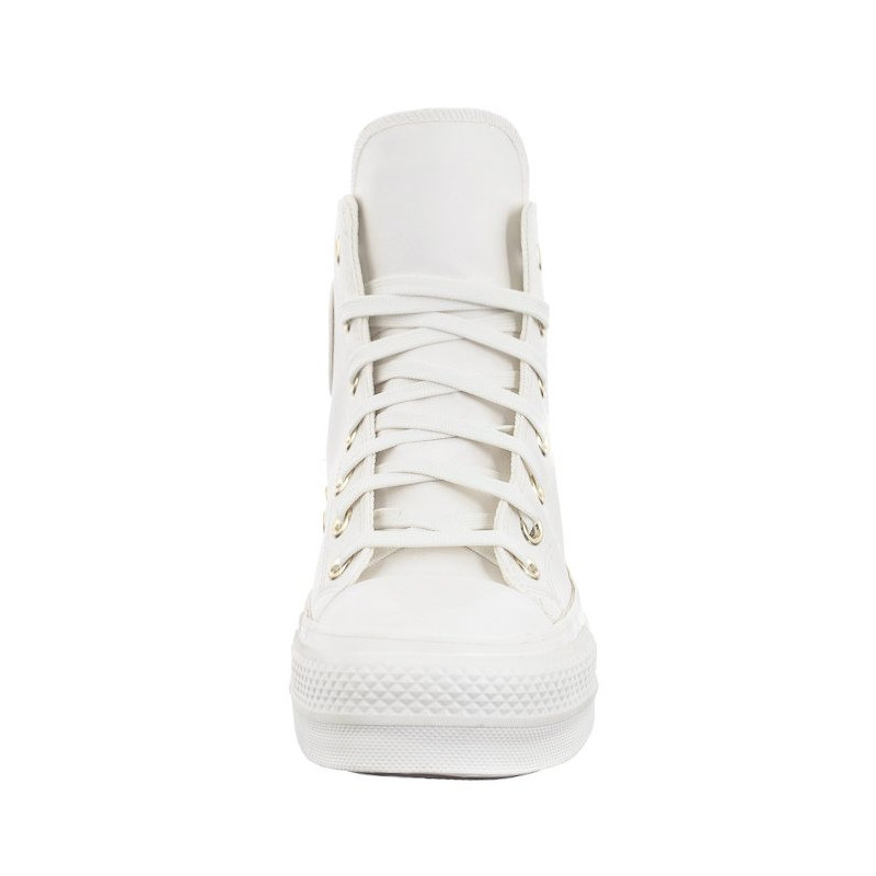 Converse CTAS Lift Hi Vintage White/Egret/Gold A03719C (CO664-a) shoes