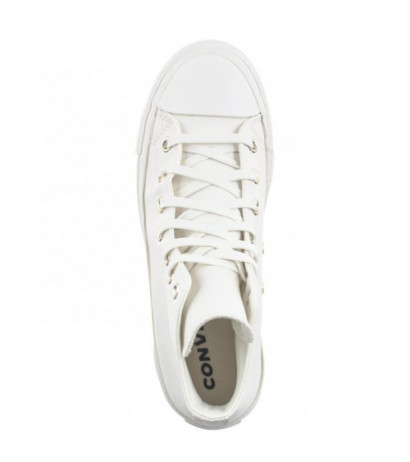 Converse CTAS Lift Hi Vintage White/Egret/Gold A03719C (CO664-a) shoes