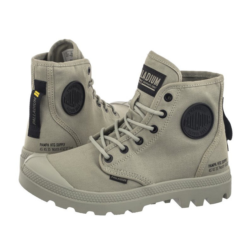 Palladium Pampa Hi Htg Supply Abbey Stone 77356-271-M (PA98-c) shoes