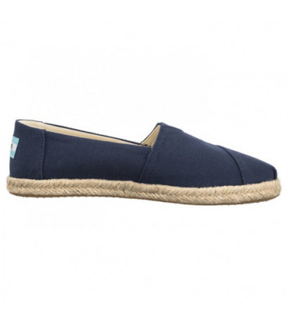 Toms Alpargata Rope Navy Recycled Cotton Slubby Woven 10019674 (TS45-a) sneakers