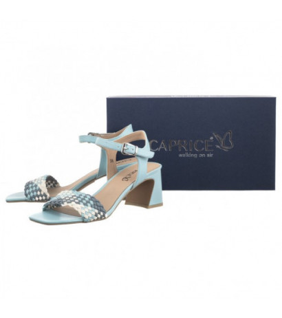 Caprice Niebieskie 9-28320-42 829 Lt.Blue Comb (CP407-a) shoes