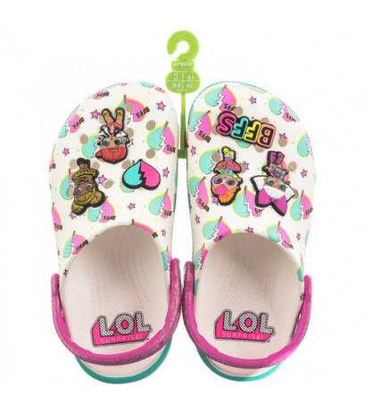 Crocs Lol Suprise Bff Classic Clog Kids 209466-100 (CR329-a) slippers