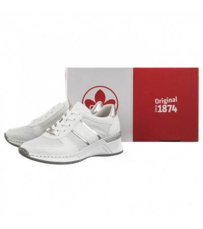 Rieker Białe N4315-80 White (RI178-a) sports Shoes