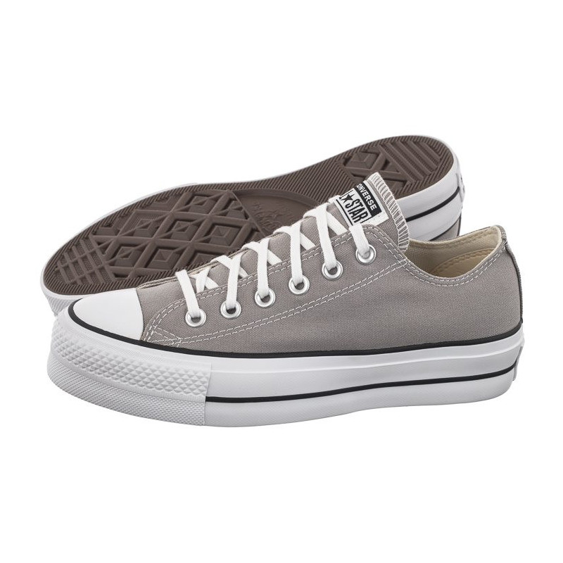 Converse CTAS Lift Ox Totally Neutral/White/Black A07573C (CO606-c) shoes