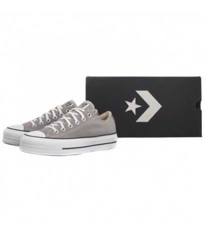 Converse CTAS Lift Ox Totally Neutral/White/Black A07573C (CO606-c) shoes