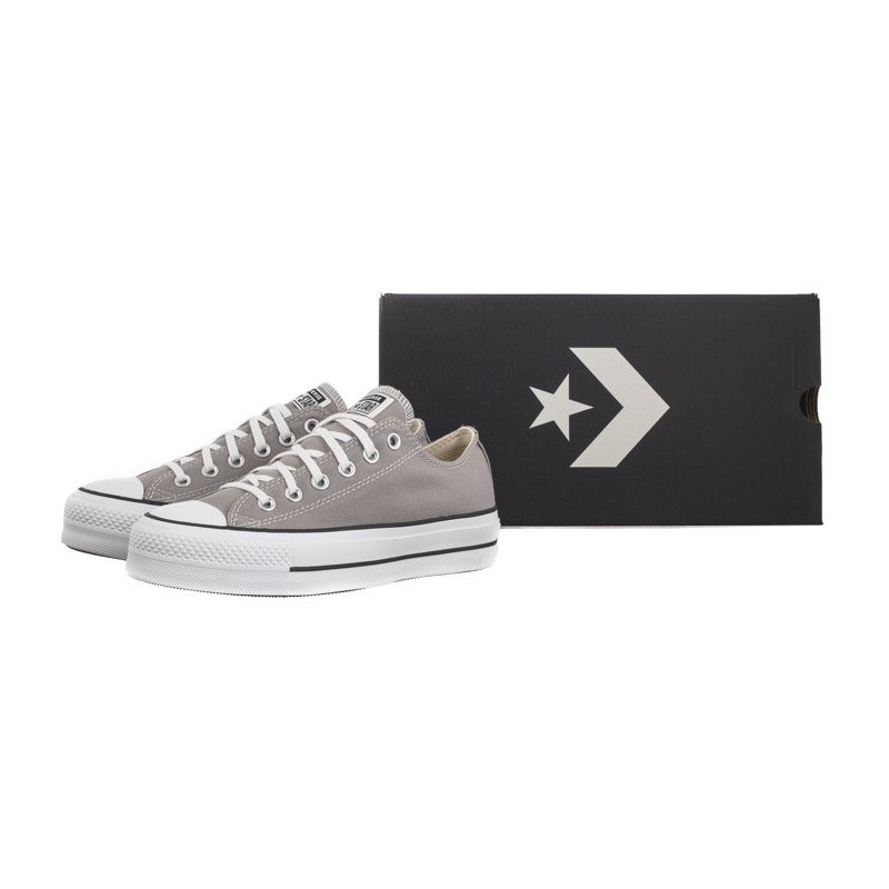 Converse CTAS Lift Ox Totally Neutral/White/Black A07573C (CO606-c) shoes